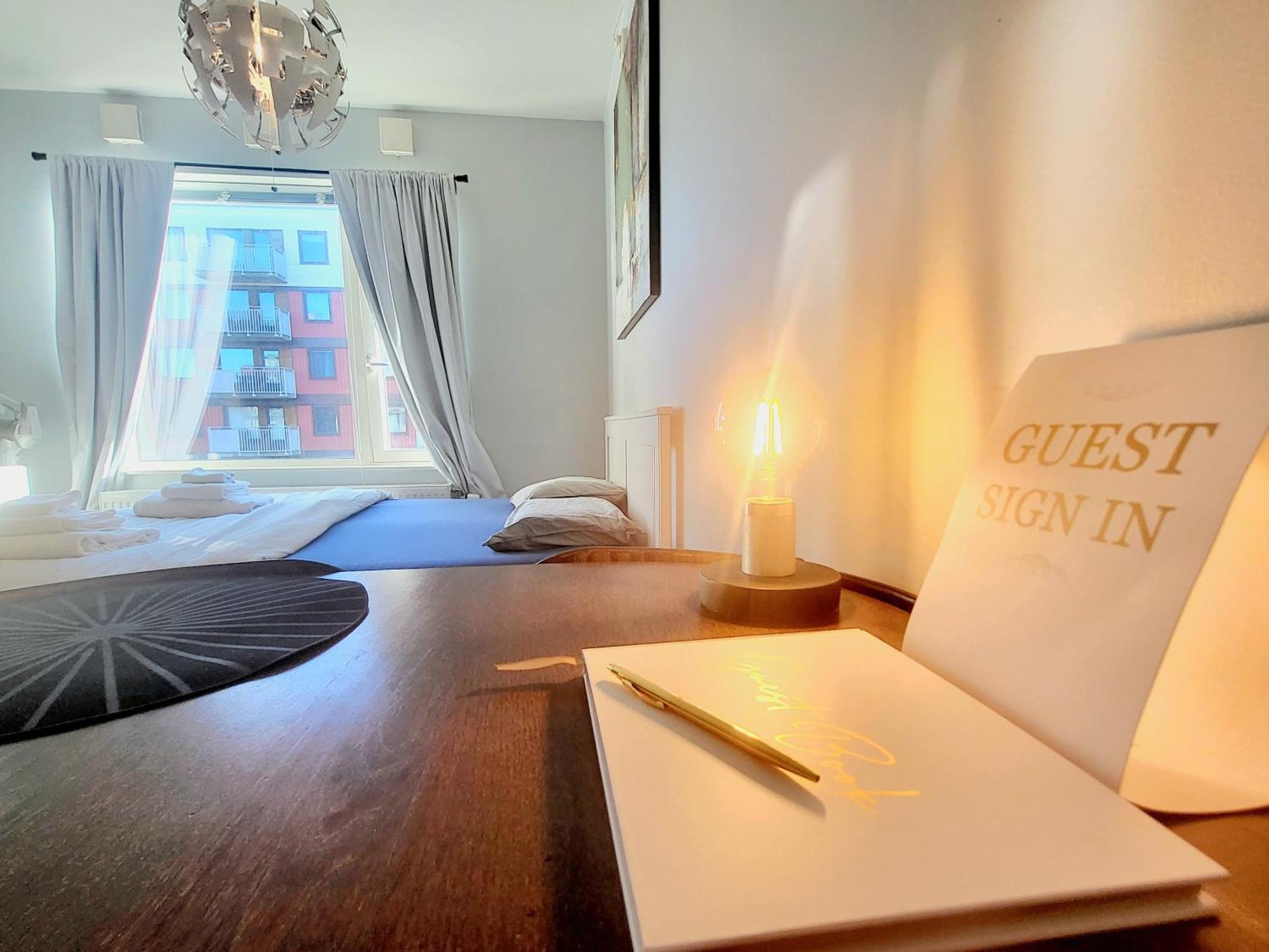 Moon Apartment Near The Centre ! Free Parking Available ! Trondheim Exterior foto